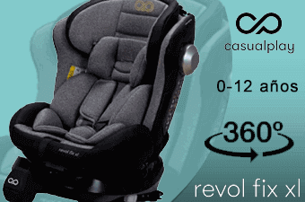 Casualplay Revolfix XL - La silla de coche definitiva