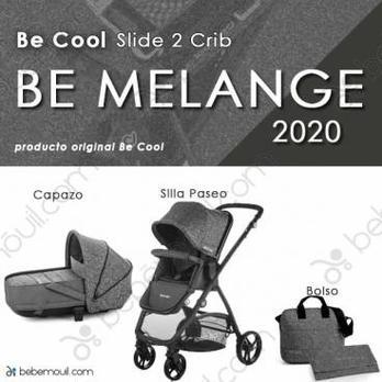 Cochecito de bebé Be Cool Slide 2 Crib Duo Be Melange