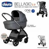 Chicco Bellagio 2 Black Satin Gran Comfort dúo 2 piezas