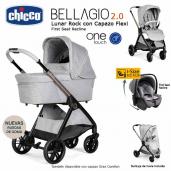 Chicco Bellagio 2 Lunar Rock First Seat Recline trío 3 piezas