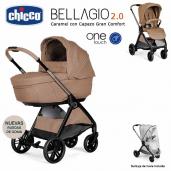 Chicco Bellagio 2 Caramel Gran Comfort dúo 2 piezas