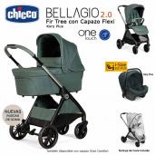 Chicco Bellagio 2 Fir Tree Flexi Kory Plus trío 3 piezas
