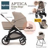 Inglesina Aptica Vicuna Beige trío 3 piezas