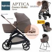 Inglesina Aptica Essence Mokka Darwin (trío 3 piezas)