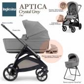 Inglesina Aptica Crystal Grey dúo 2 piezas