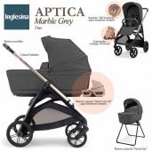 Inglesina Aptica Marble Grey dúo 2 piezas