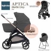 Inglesina Aptica Marble Grey (dúo 2 piezas)