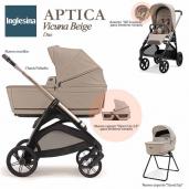 Inglesina Aptica Vicuna Beige (dúo 2 piezas)