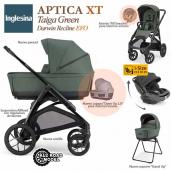 Inglesina Aptica XT Taiga Green Darwin Recline EVO (trío 3 piezas)