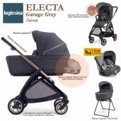 Inglesina Electa Garage Grey Darwin (trío 3 piezas)