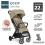 Inglesina Quid 3 Lunar Beige.
