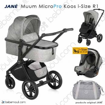 Jané Muum PRO Micro PRO Koos i-Size R1 Trío 3 piezas