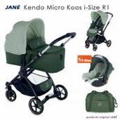 Jané Kendo 3 piezas trío Micro Koos i-Size R1 Forest Green