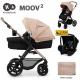 Kinderkraft Moov 2 trío 3 piezas Beige