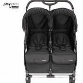 Detalle frontal de silla de paseo gemelar Playxtrem Baby Twin