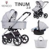 Venicci Tinum 2.0 3 piezas trío City Grey