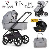 Venicci Tinum Upline trío 3 piezas Classic Grey i-Size Engo