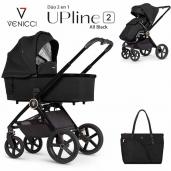 Venicci Upline 2 All Black dúo 2 piezas