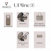 Venicci Upline 2 Carrito de bebé dúo 2 piezas